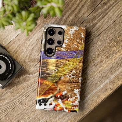 Impact Resistant, Pecan Pie Abstract, Cute Phone Cases for Samsung S24, S23, S22, S21, IPhone 15 pro Iphone 14 pro Iphone 13 IPhone 12 Iphone 11