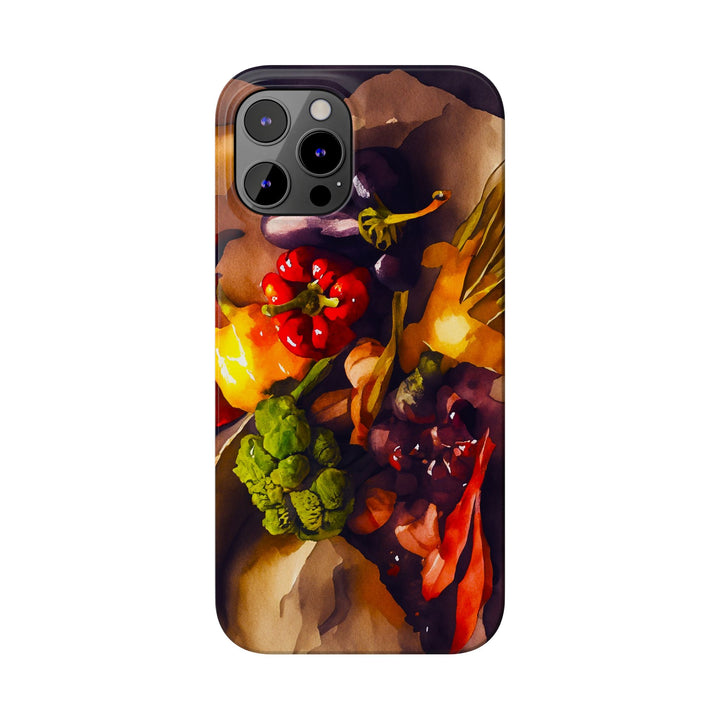 Slim Fall Farm Vegetables Cute Phone Cases for Iphone | iPhone 15 Case | iPhone 15 Pro Max Case, Iphone 14, Iphone 14 Pro Max, Iphone 13 - Studio40ParkLane