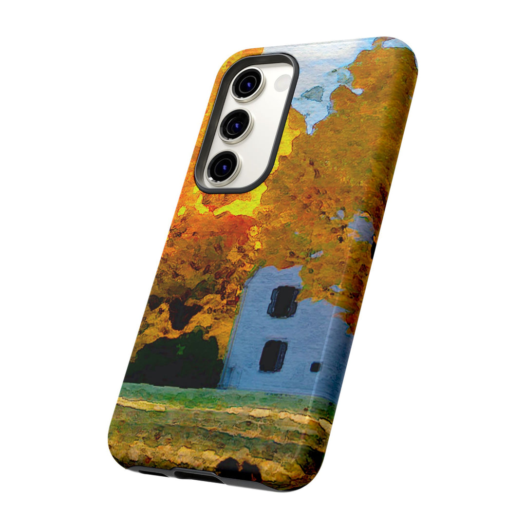 Impact Resistant, Fall Leaves Watercolor, Cute Phone Cases for Samsung S24, S23, S22, S21, IPhone 15 pro Iphone 14 pro Iphone 13 IPhone 12 Iphone 11 - Studio40ParkLane