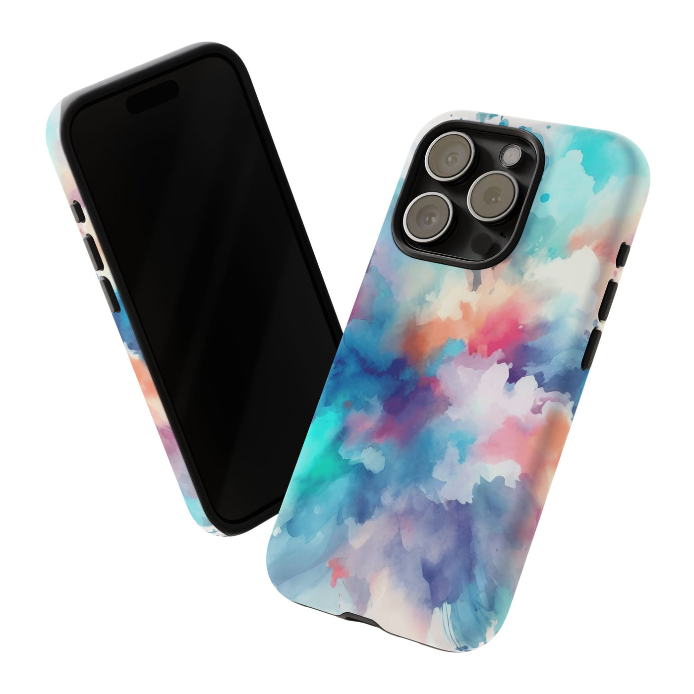 Cute Phone Case, Paint Splash for IPhone 16 pro Max | Iphone 15, Iphone 14, IPhone 13 Case, 11 8 7, Samsung Galaxy S24, S23, S22, S21, 2 Layer Protection