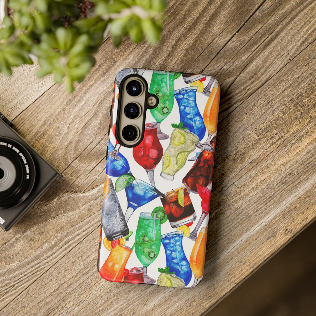 Cute Samsung Case | Cool Iphone Case | Summer Fruit Cocktail, Samsung S24, S23, S22, S21, IPhone 15 Case | Iphone 14 Case, Iphone 13 Case - Studio40ParkLane