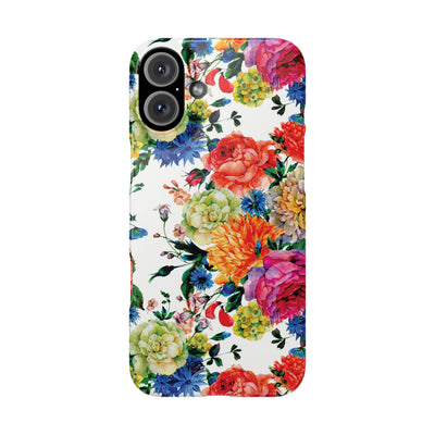 Slim Spring Flowers Gift for Her Cute Phone Cases for Iphone 16 Pro Max | iPhone 15 Case | iPhone 15 Pro Max Case, Iphone 14, 13, 12, 11, 10, 8, 7 - Studio40ParkLane