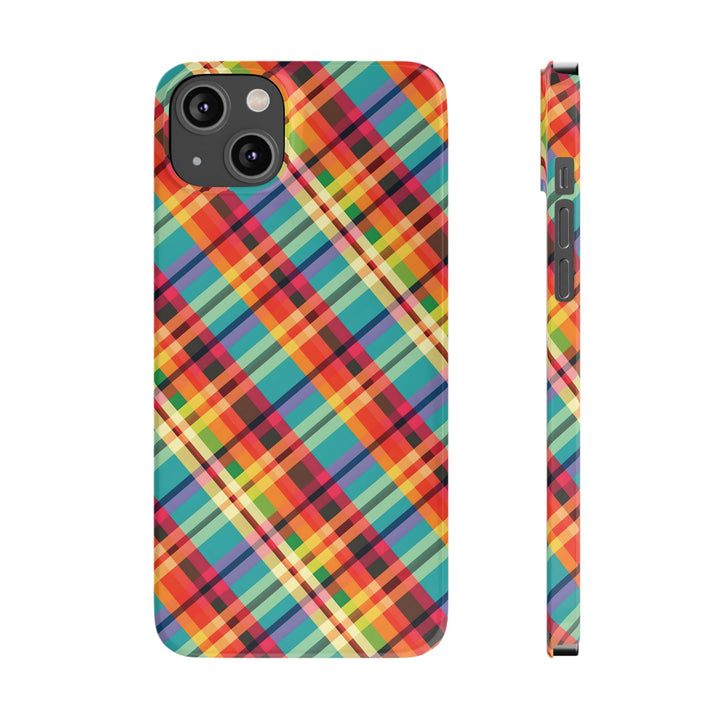 Slim Checkered Plaid Gift for Her Cute Phone Cases for Iphone 16 Pro Max | iPhone 15 Case | iPhone 15 Pro Max Case, Iphone 14, 13, 12, 11, 10, 8, 7 - Studio40ParkLane