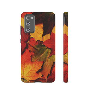 Autumn Fall Leaves Gift Cute Phone Case for, Samsung Galaxy S24, S23, S22, S21, IPhone 16 Case | Iphone 15, Iphone 14, IPhone 13 Case Mom Dad Gift