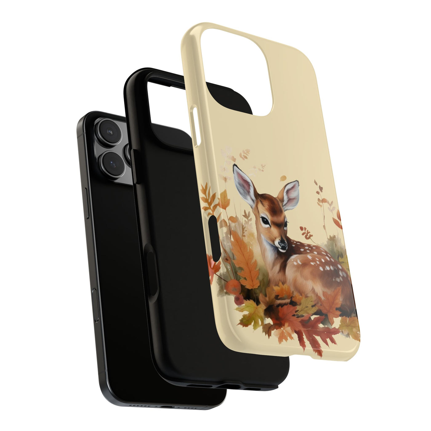 Autumn Fall Deer Gift for Her Cute Phone Case for, Samsung Galaxy S24, S23, S22, S21, IPhone 16 Case | Iphone 15, Iphone 14, IPhone 13 Case