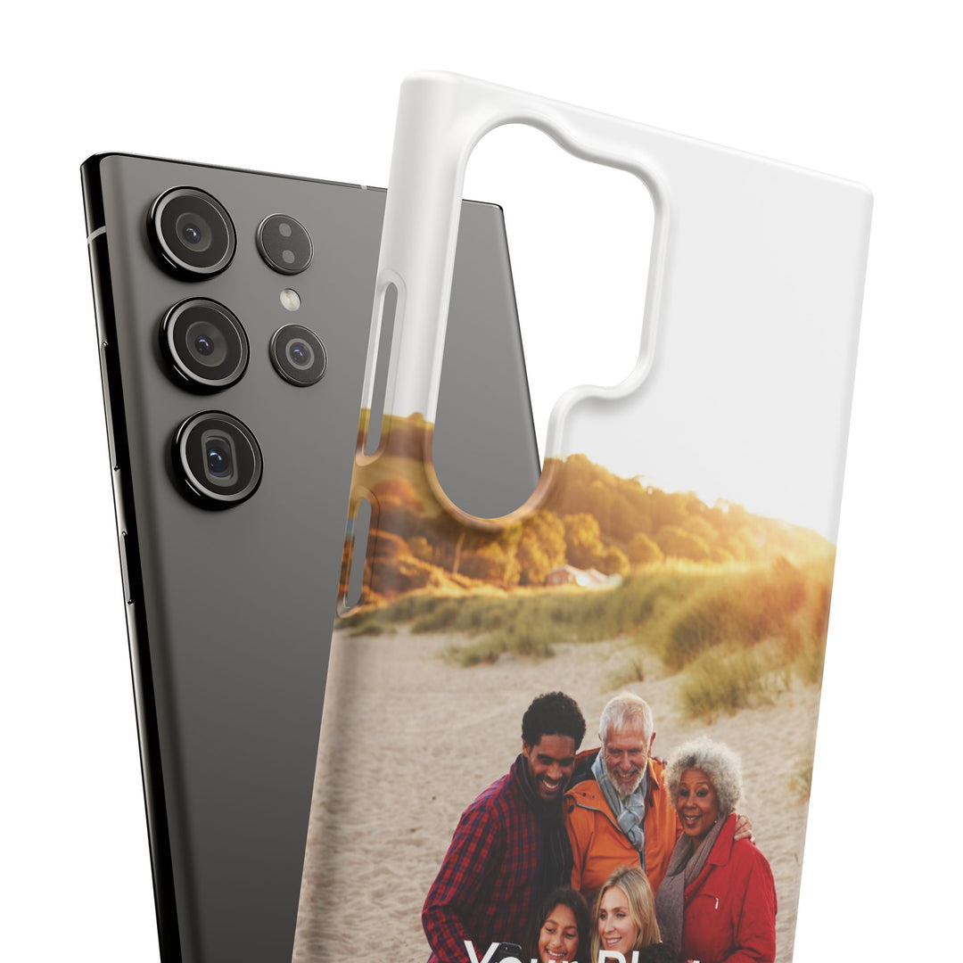 Snap Custom Personalized Family/Pet Cute Phone Cases for Samsung Galaxy S24, S23, S22, S21, S20, Plus, Ultra, Iphone 16, 15, 14, Pro and Max - Studio40ParkLane