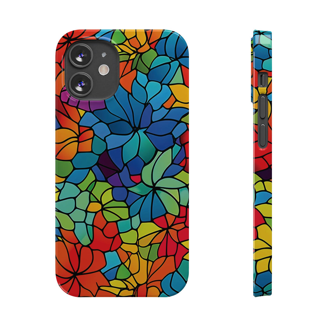 Slim Window Style Mosaic Gift for Her Cute Phone Cases for Iphone 16 Case | iPhone 15 Case | iPhone 15 Pro Max Case, Iphone 14, Iphone 14 Pro Max, Iphone 13 - Studio40ParkLane