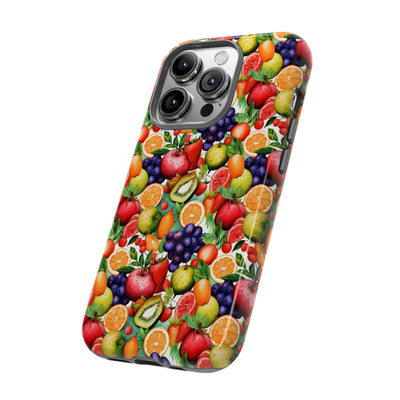 Impact Resistant, Fall Fruit, Cute Phone Cases for Samsung S24, S23, S22, S21, IPhone 15 pro Iphone 14 pro Iphone 13 IPhone 12 Iphone 11