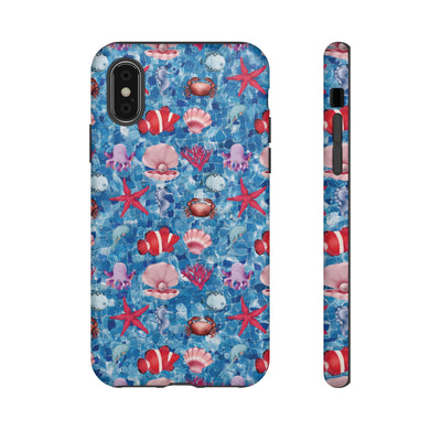 Cute IPhone Case | Under The Sea, iPhone 15 Case | iPhone 15 Pro Case, Iphone 14 Case, Iphone 14 Pro Max Case, Protective Iphone Case