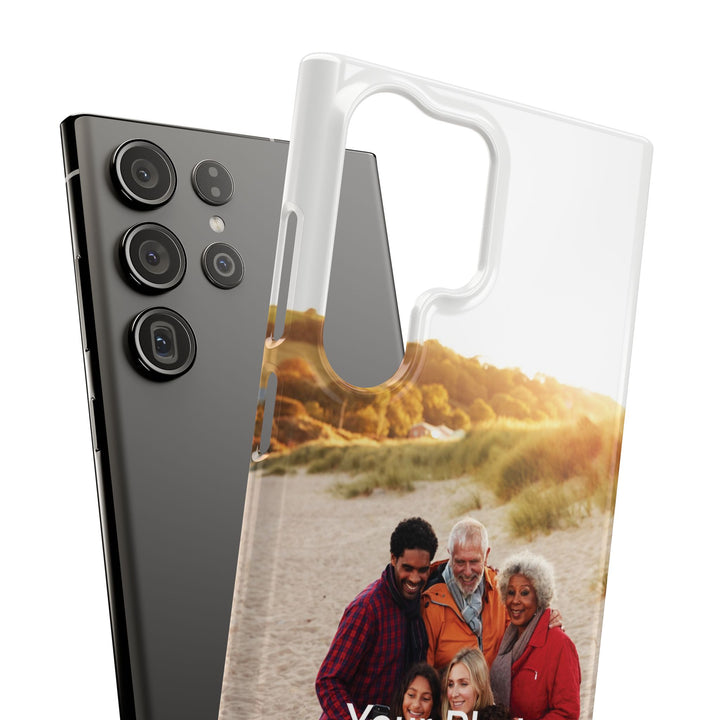 Snap Custom Personalized Family/Pet Cute Phone Cases for Samsung Galaxy S24, S23, S22, S21, S20, Plus, Ultra, Iphone 16, 15, 14, Pro and Max - Studio40ParkLane