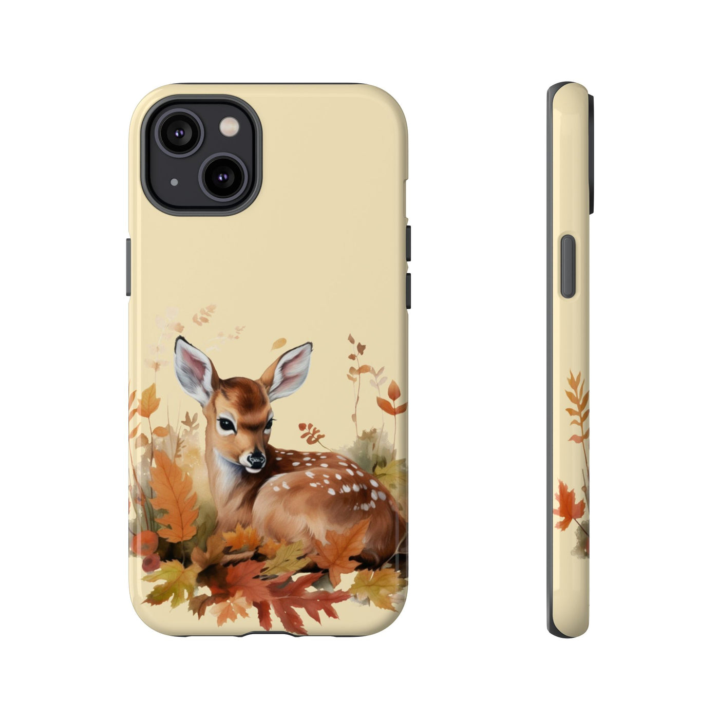 Autumn Fall Deer Gift for Her Cute Phone Case for, Samsung Galaxy S24, S23, S22, S21, IPhone 16 Case | Iphone 15, Iphone 14, IPhone 13 Case