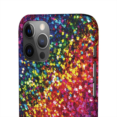 Snap Non-Glitter Muted Color Play on "Faux" Glitter Effect Cute Phone Cases for Samsung and Iphone, 16, 15, 14, S24, S23, S22, S21, S20, Plus and Ultra