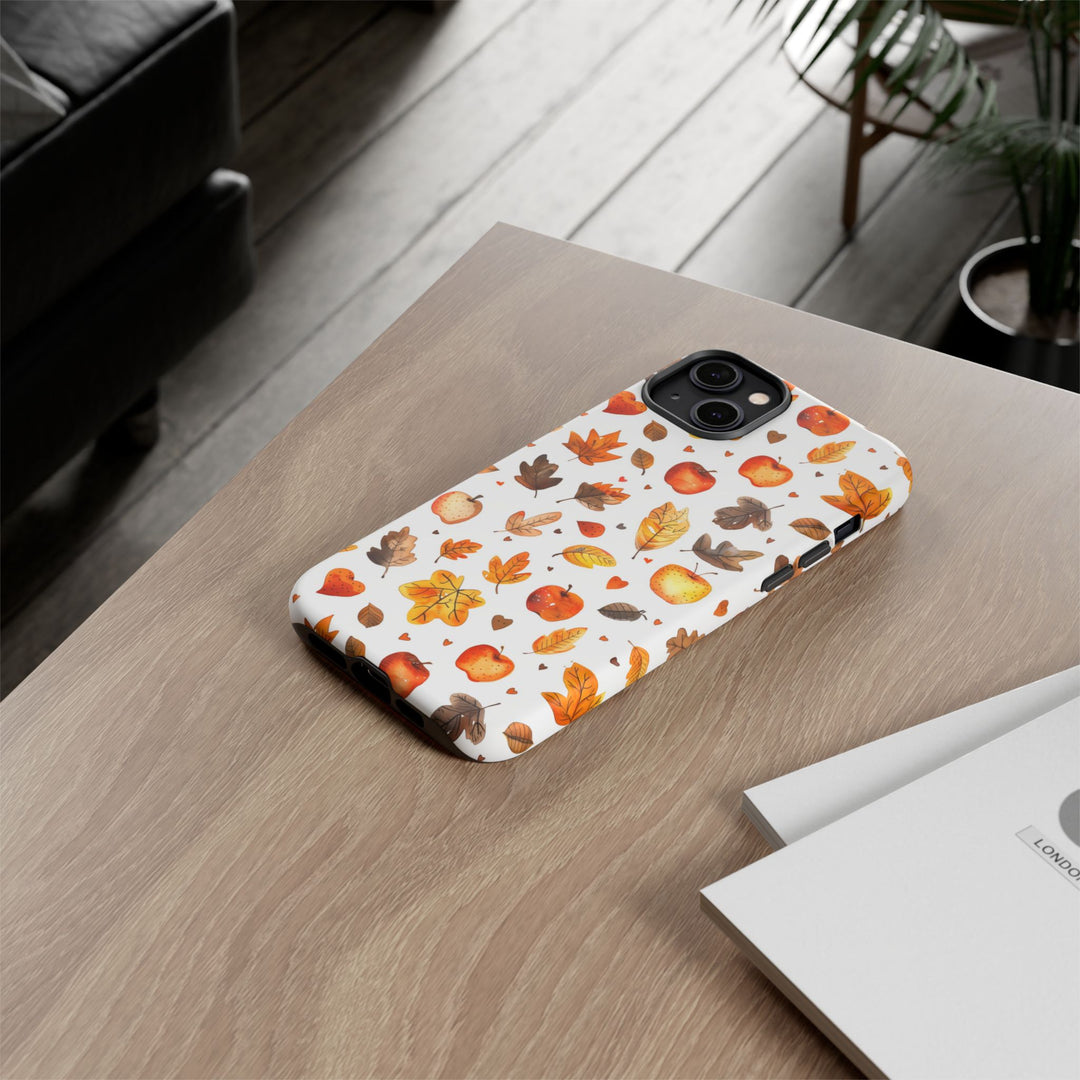 Autumn Fall Leaves Gift for Her Cute Phone Case for, Samsung Galaxy S24, S23, S22, S21, IPhone 16 Case | Iphone 15, Iphone 14, IPhone 13 Case - Studio40ParkLane