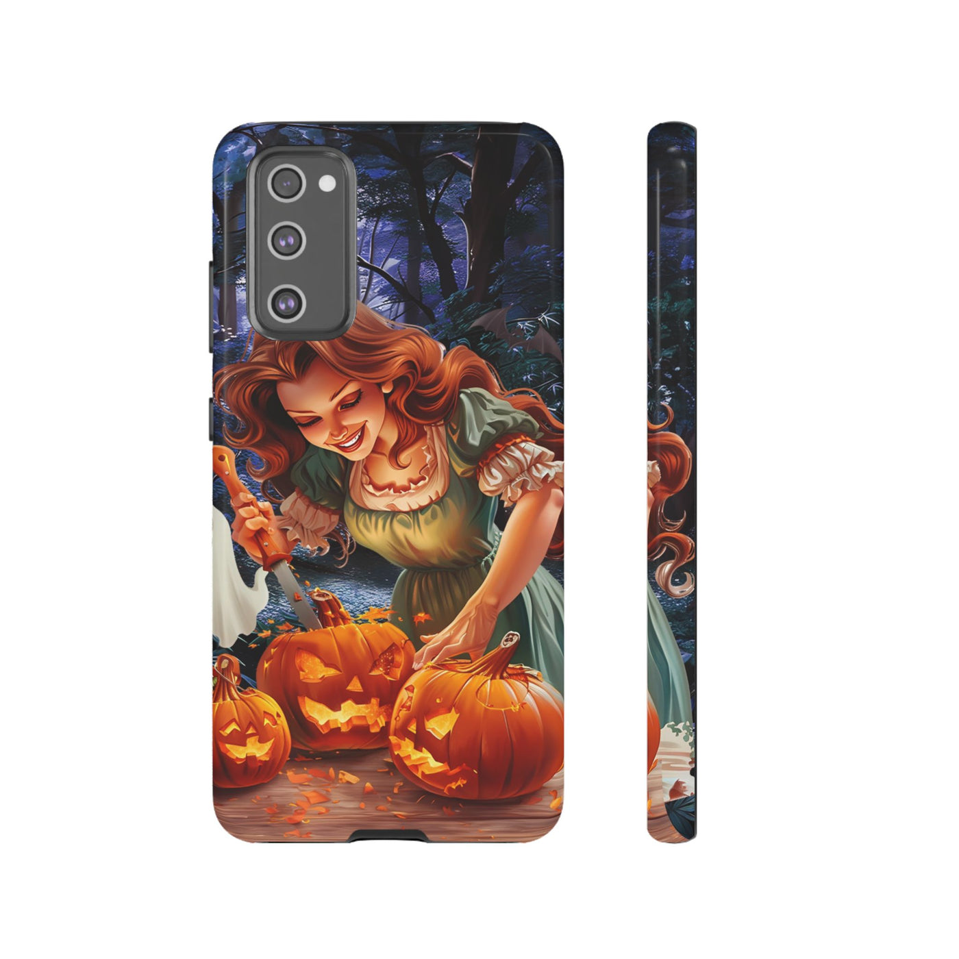 Autumn Fall Pumpkin Fairy Gift for Her Cute Phone Case for, Samsung Galaxy S24, S23, S22, S21, IPhone 16 Case | Iphone 15, Iphone 14, IPhone 13 Case