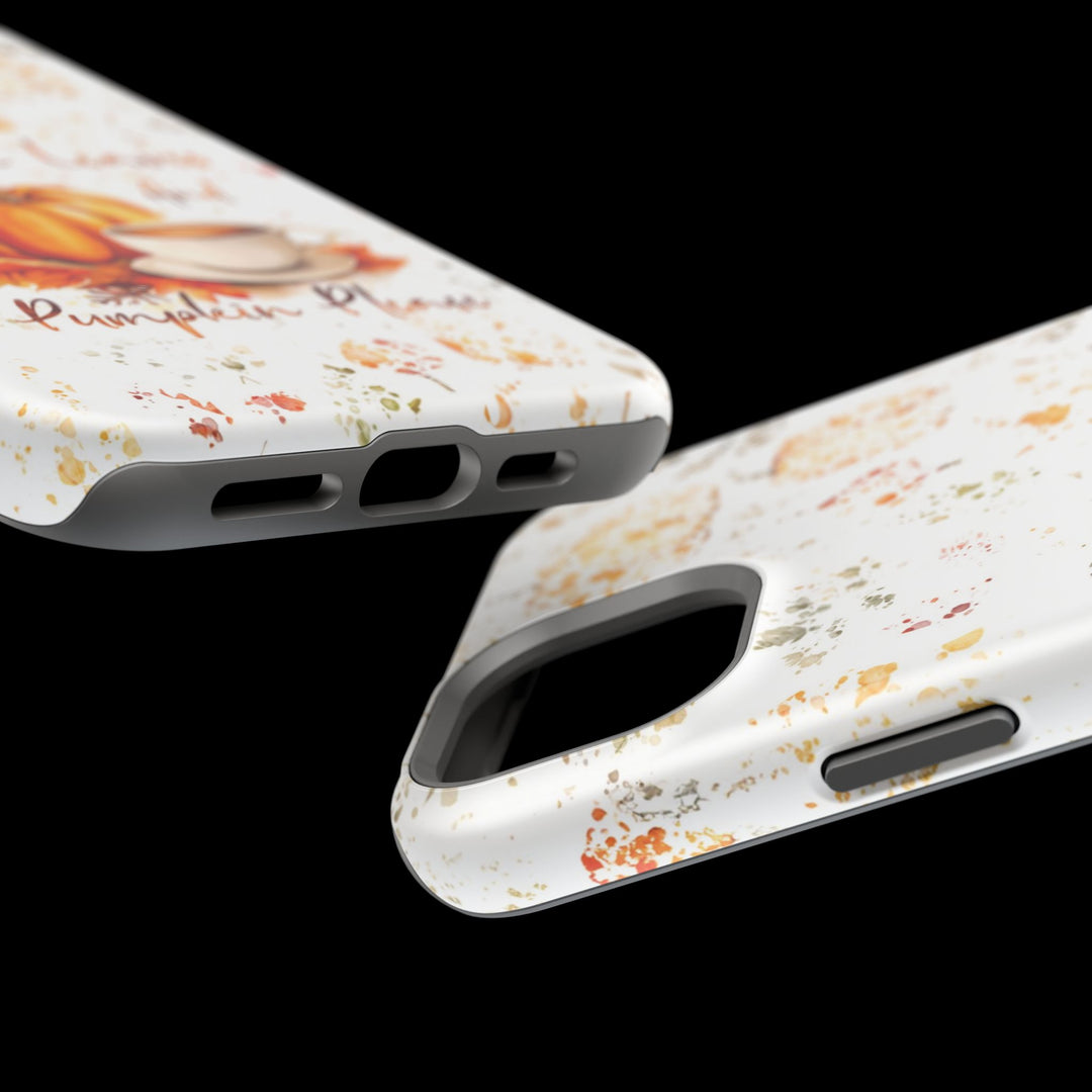 Fall Leaves Pumpkins Tough Magsafe Cute Phone Cases for Iphone | iPhone 15 Case | iPhone 15 Pro Max Case, Iphone 14, Iphone 14 13 12 11 10 9 8 7 - Studio40ParkLane