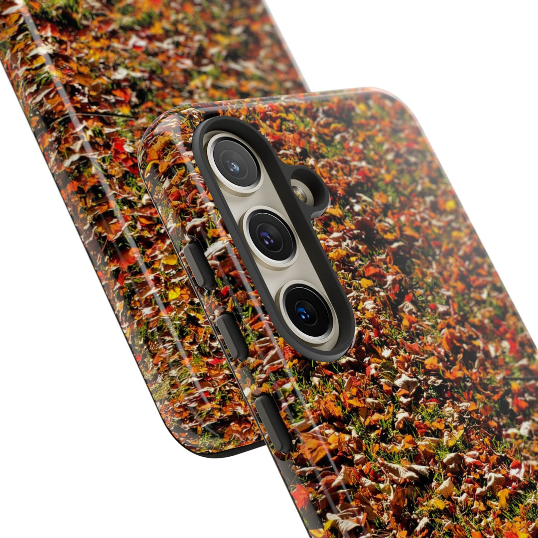 Impact Resistant, Fall Leaves Collage, Cute Phone Cases for Samsung S24, S23, S22, S21, IPhone 15 pro Iphone 14 pro Iphone 13 IPhone 12 Iphone 11 - Studio40ParkLane