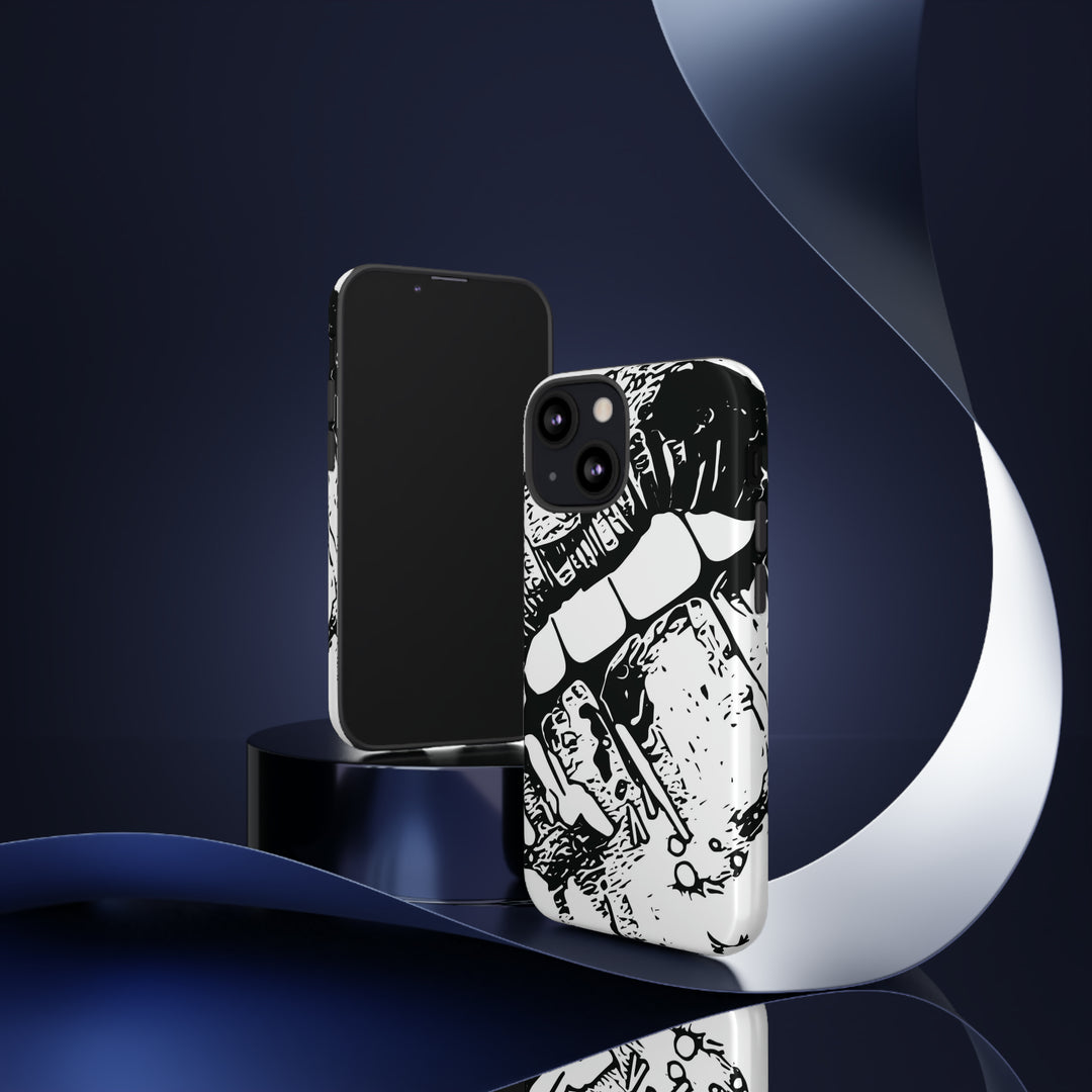 Cute IPhone Case | iPhone 15 Case | iPhone 15 Pro Max Case, Iphone 14 Case, Iphone 14 Pro Max Case IPhone Case for Art Lovers, Lips Smile - Studio40ParkLane