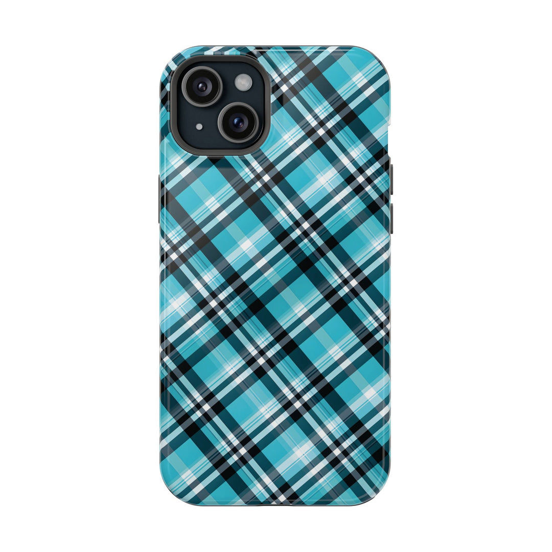 Checkered Plaid Magsafe Gift for Her Cute Phone Case for Iphone, | iPhone 16 | iPhone 15 Pro Max, Iphone 14 Pro Max, 13 12 11 10 9 8 7 - Studio40ParkLane