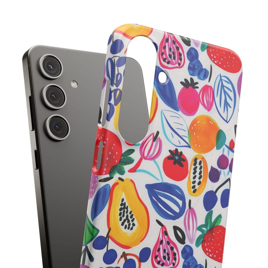 Snap Cute Custom Phone Case, Summer Fruit case for iPhone 18 17 16 15 14 13 12 Pro Max, Samsung S26 S25 S24 S23 Ultra Protective Phone Case - Studio40ParkLane