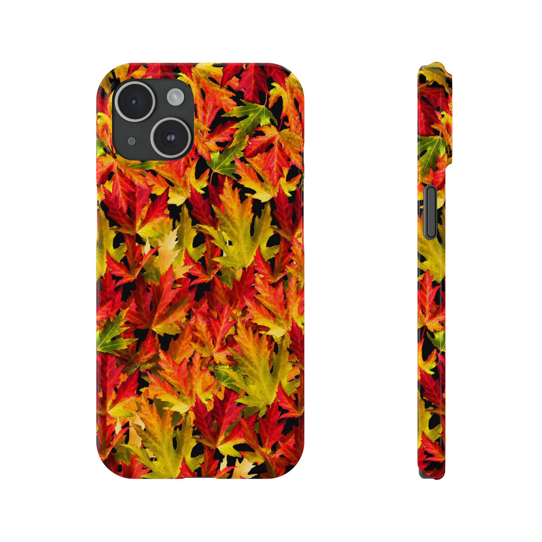 Slim Fall Leaves Slim Cute Phone Cases for Iphone | iPhone 15 Case | iPhone 15 Pro Max Case, Iphone 14, Iphone 14 Pro Max, Iphone 13 - Studio40ParkLane