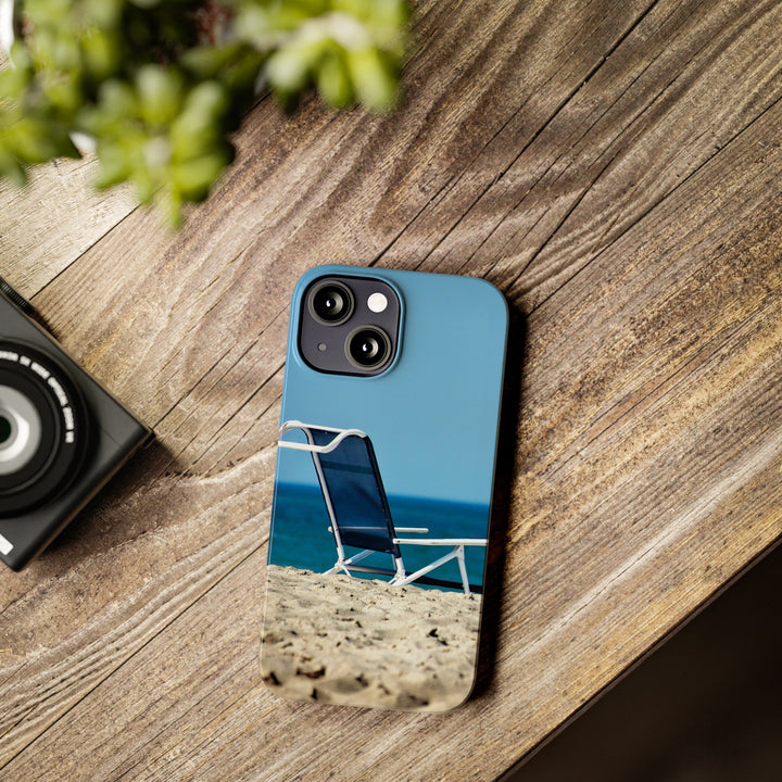 Slim Cute Phone Cases for Iphone - | iPhone 15 Case | iPhone 15 Pro Max Case, Iphone 14 Case, Iphone 14 Pro Max, Iphone 13, Summer Beach Chair - Studio40ParkLane
