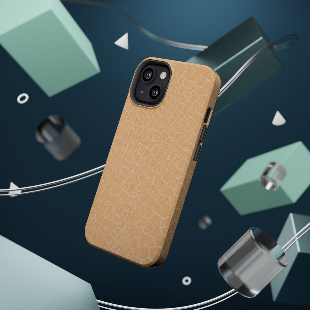 Non Leather Beige Color Pattern Magsafe Cute Phone Case for Iphone Gift for Her, | iPhone 15 Case | iPhone 15 Pro Max Case, Iphone 14, Iphone 14 Pro Max, Iphone 13, Iphone 16 - Studio40ParkLane