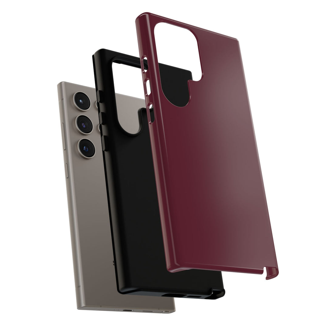Premium Tough Burgundy Maroon Red Gift for Her Cute Phone Cases for Samsung S25 S24, S23, S22, S21, Iphone, 16, 15, 14, 13 Pro Max Ultra - Studio40ParkLane