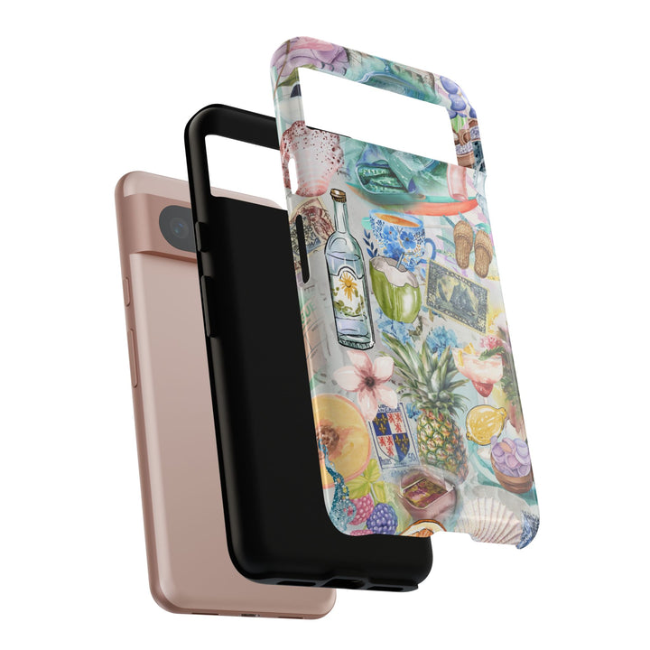 Impact Resistant, Travel Coquette Collage, Cute Phone Cases for Samsung S24, S23, S22, S21, IPhone 15 pro Iphone 14 pro Iphone 13 IPhone 12 Iphone 11 - Studio40ParkLane