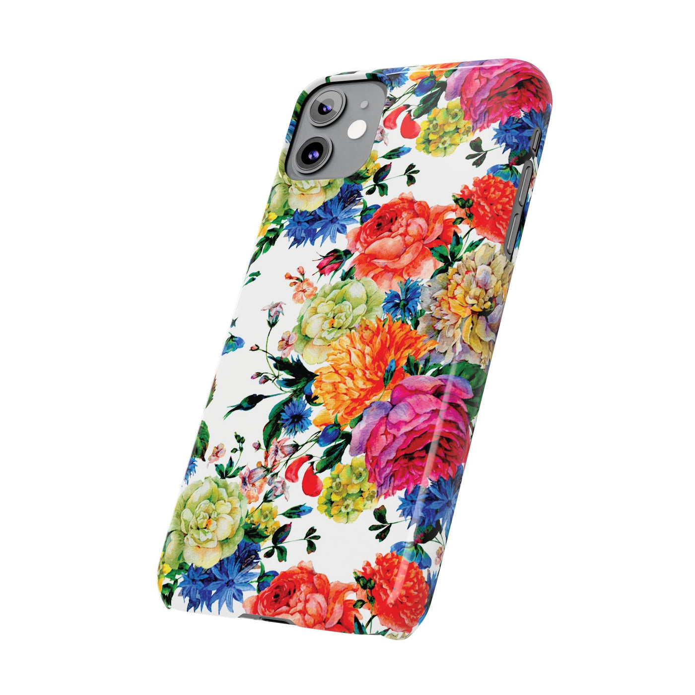 Slim Spring Flowers Gift for Her Cute Phone Cases for Iphone 16 Pro Max | iPhone 15 Case | iPhone 15 Pro Max Case, Iphone 14, 13, 12, 11, 10, 8, 7 - Studio40ParkLane