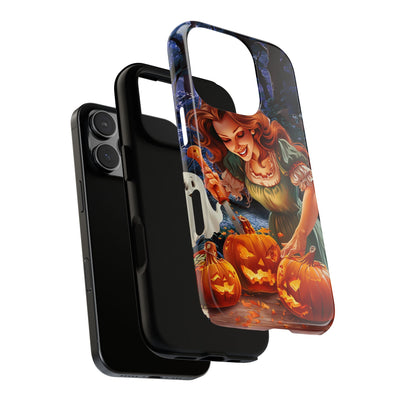 Autumn Fall Pumpkin Fairy Gift for Her Cute Phone Case for, Samsung Galaxy S24, S23, S22, S21, IPhone 16 Case | Iphone 15, Iphone 14, IPhone 13 Case