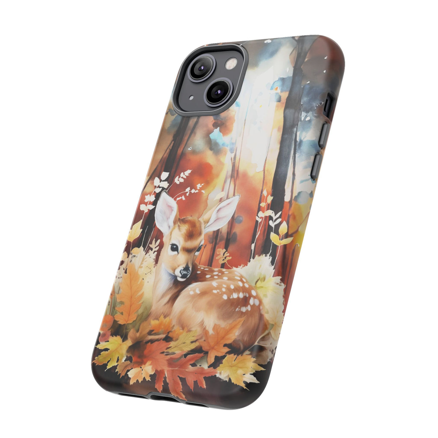 Autumn Fall Deer Forest Gift for Her Cute Phone Case for, Samsung Galaxy S24, S23, S22, S21, IPhone 16 Case | Iphone 15, Iphone 14, IPhone 13 Case