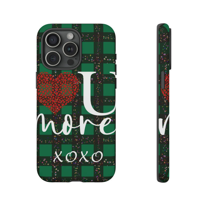 Cute IPhone Case | iPhone 15 Case | iPhone 15 Pro Max Case, Iphone 14 Case, Iphone 14 Pro Max Case IPhone Case for Art Lovers, Love You Green - Studio40ParkLane