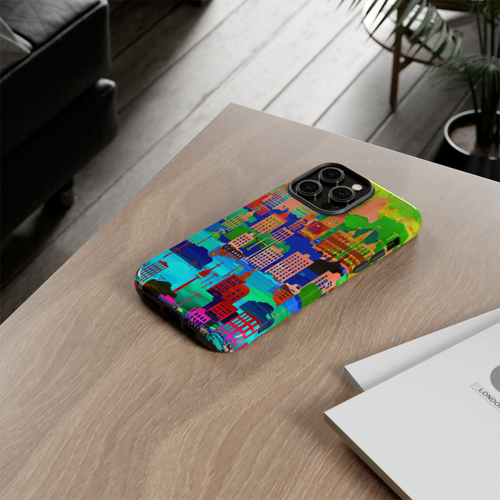Cute Samsung Case | Cool Iphone Case | Summer City Skyline, Samsung S24, S23, S22, S21, IPhone 15 Case | Iphone 14 Case, Iphone 13 Case - Studio40ParkLane