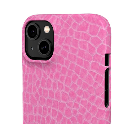 Snap Non Leather Pink Color Pattern Gift for Her Cute Phone Cases for Samsung Galaxy S24, S23, S22, S21, S20, Plus, Ultra, Iphone 16, 15, 14, Pro and Max - Studio40ParkLane
