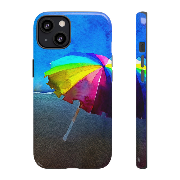 Cute Samsung Case | Cool Iphone Case | Summer Colorful Beach Parasol, Samsung S24, S23, S22, S21, IPhone 15 Case | Iphone 14 Case, Iphone 13 Case - Studio40ParkLane
