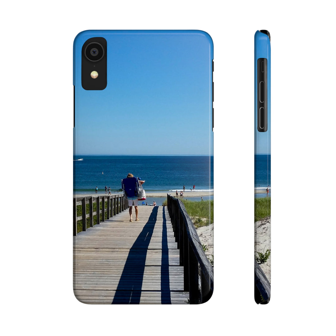Slim Cute Phone Cases for Iphone - | iPhone 15 Case | iPhone 15 Pro Max Case, Iphone 14 Case, Iphone 14 Pro Max, Iphone 13, Summer Beach Walk - Studio40ParkLane