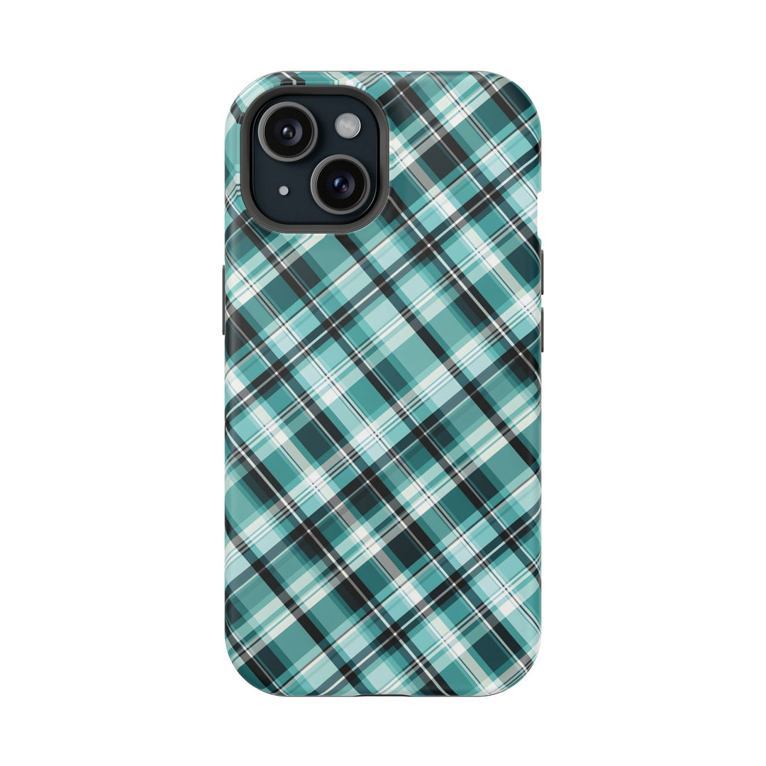 Checkered Plaid Magsafe Gift for Her Cute Phone Case for Iphone, | iPhone 16 | iPhone 15 Pro Max, Iphone 14 Pro Max, 13 12 11 10 9 8 7 - Studio40ParkLane
