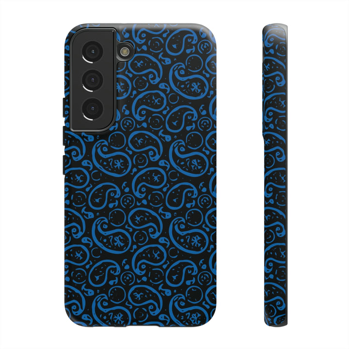 Samsung Galaxy Phone Case | Galaxy S23, S22, S21, S20 | Luxury Case Double Layered | Impact Resistant | Fashionable - Paisley 4 - Studio40ParkLane