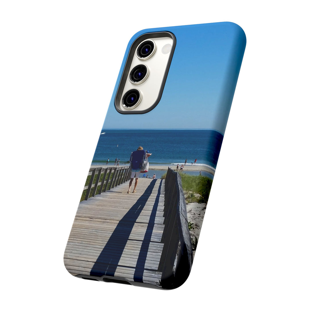 Cute Samsung Case | Cool Iphone Case | Summer Beach Walk, Samsung S24, S23, S22, S21, IPhone 15 Case | Iphone 14 Case, Iphone 13 Case - Studio40ParkLane