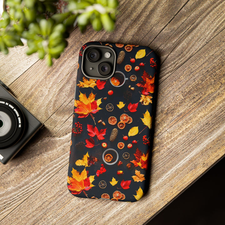Cute Fall Fruit Phone Case Coquette Collage for, Samsung S24, S23, S22, S21, IPhone 15 Case | Iphone 14 Case, Iphone 13 Case, IPhone 16 Case - Studio40ParkLane