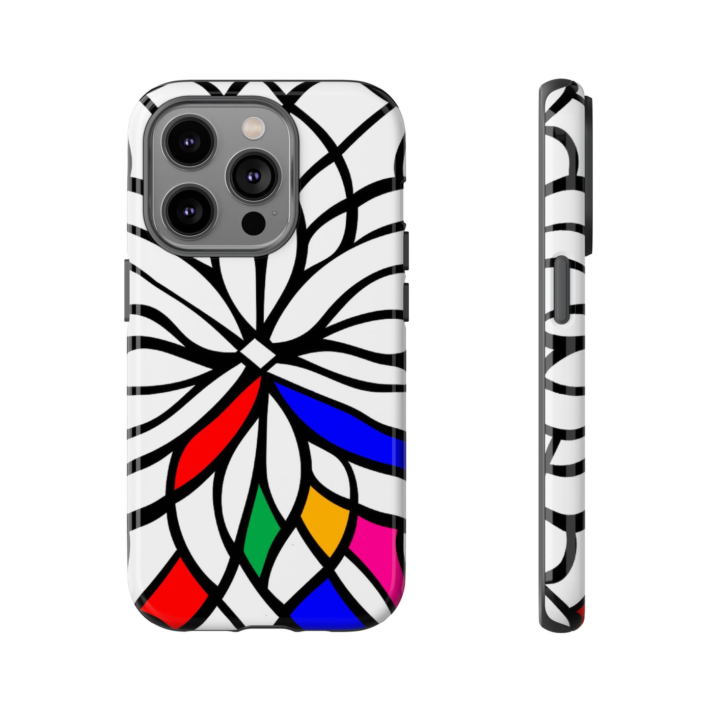 Impact Resistant, Colored Mosaic, Cute Phone Cases for Samsung S24, S23, S22, S21, IPhone 15 pro Iphone 14 pro Iphone 13 IPhone 12 Iphone 11