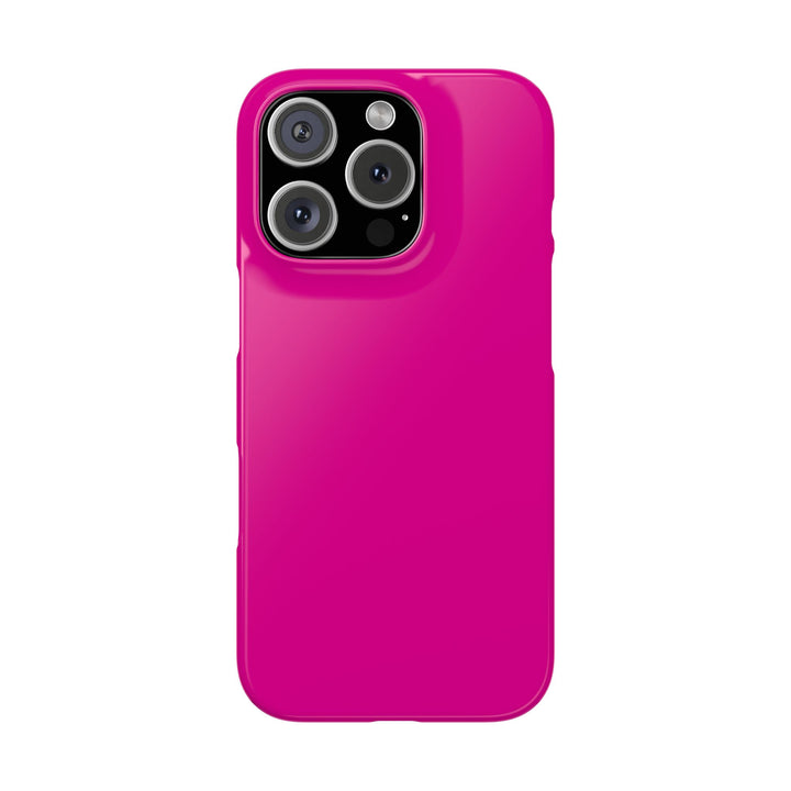 Slim Cute Bright Pink Phone Cases for Iphone 16 | iPhone 15 Case | iPhone 15 Pro Max Case, Iphone 14, Iphone 14 Pro Max, Iphone 13 - Studio40ParkLane