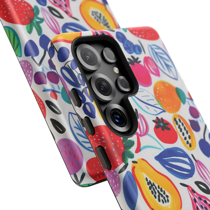 Summer Fruit Cute Tough Phone Case - For Apple iPhone Case 17, 16, 15 Pro Max, 14 Plus, 13 Pro, 12, Samsung Galaxy S26, S25, S24 Plus Ultra - Studio40ParkLane
