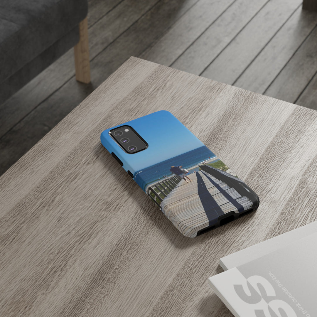Cute Samsung Case | Cool Iphone Case | Summer Beach Walk, Samsung S24, S23, S22, S21, IPhone 15 Case | Iphone 14 Case, Iphone 13 Case - Studio40ParkLane