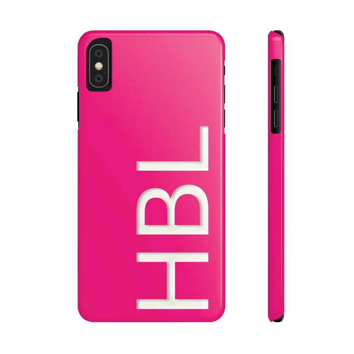 Slim Custom Personalized Pink Gift for Her Cute Phone Cases for Iphone 16 Pro Max | iPhone 15 Case | iPhone 15 Pro Max Case, Iphone 14, 13, 12, 11, 10, 8, 7 - Studio40ParkLane