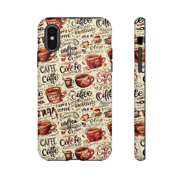 Cute IPhone Case | Paris Coffee Cup, iPhone 15 Case | iPhone 15 Pro Case, Iphone 14 Case, Iphone 14 Pro Max Case, Protective Iphone Case - Studio40ParkLane
