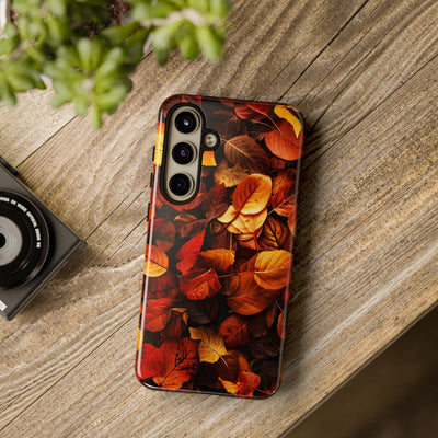 Autumn Fall Leaves Gift for Her Cute Phone Case for, Samsung Galaxy S24, S23, S22, S21, IPhone 16 Case | Iphone 15, Iphone 14, IPhone 13 Case