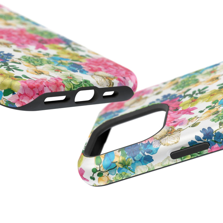 Spring Flowers Magsafe Cute Phone Case for Iphone Gift for Her, iPhone 16 Case iPhone 15 Pro Max Case, Iphone 14, Iphone 14 Pro Max, 13, 12 - Studio40ParkLane
