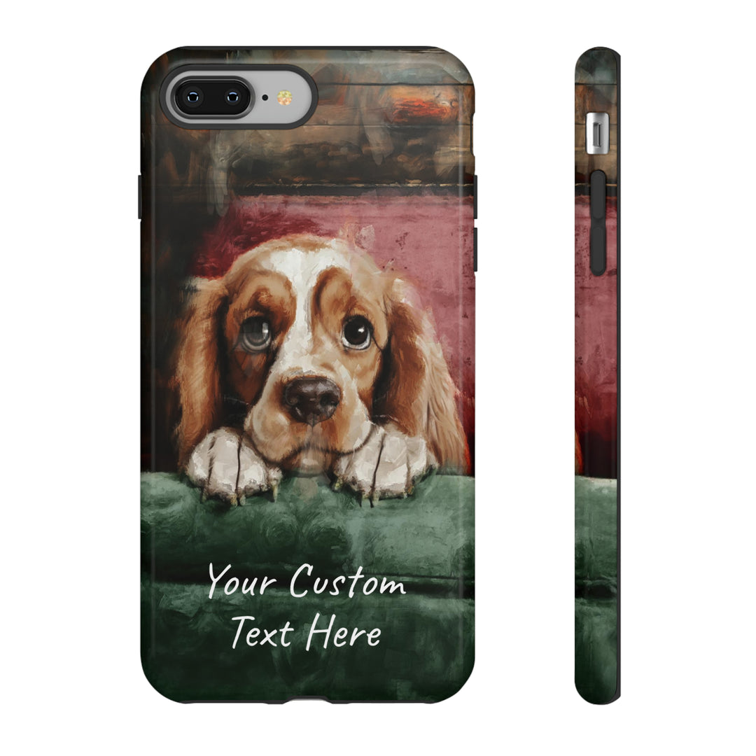 Personalize this Cute IPhone Case | Cocker Spaniel iPhone Case, iPhone 15 Case | iPhone 15 Case, Iphone 14 Case, Iphone 14 Pro Max Case - Studio40ParkLane