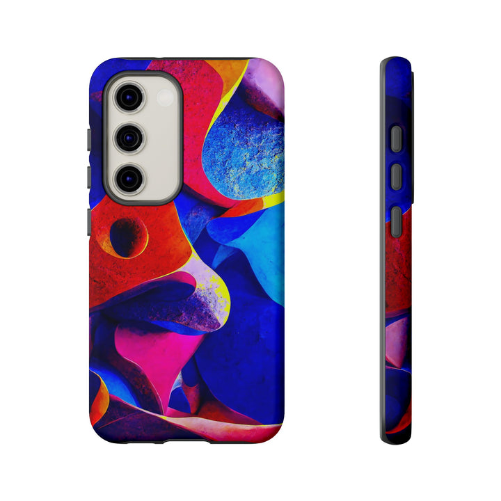 Impact Resistant, Abstract Shapes, Cute Phone Cases for Samsung S24, S23, S22, S21, IPhone 15 pro Iphone 14 pro Iphone 13 IPhone 12 Iphone 11 - Studio40ParkLane